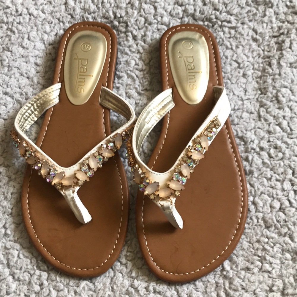 jeweled sandals